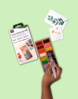 Spring Pans Set - 16 Watercolors | Ecofriendly | Lightfast