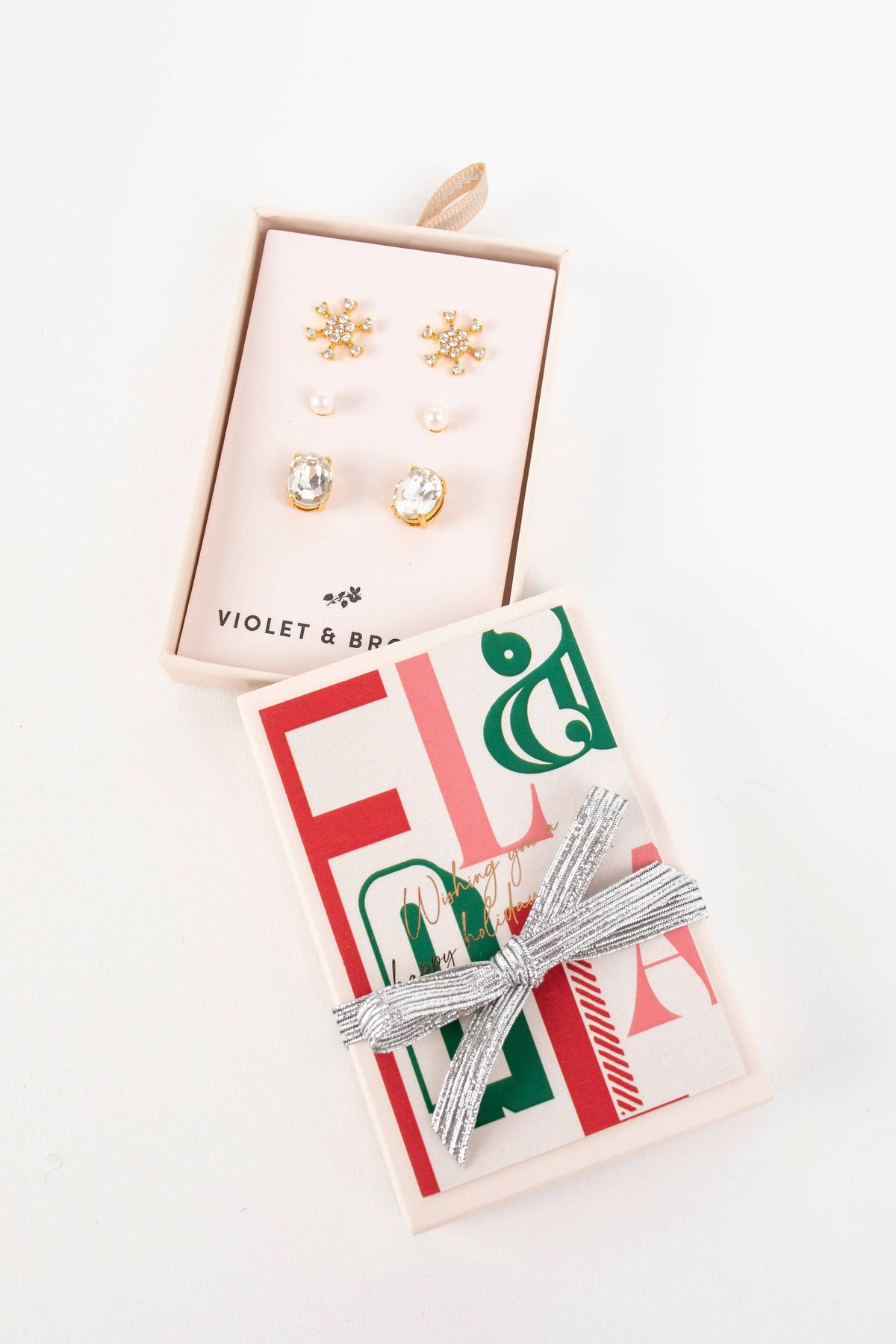 Clara Boxed Holiday Earrings- specially priced