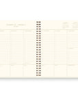 2026 Lemon Pattern Dated Planner : Calendar Year