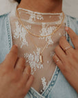 Dolly Boot Necklace: Gold