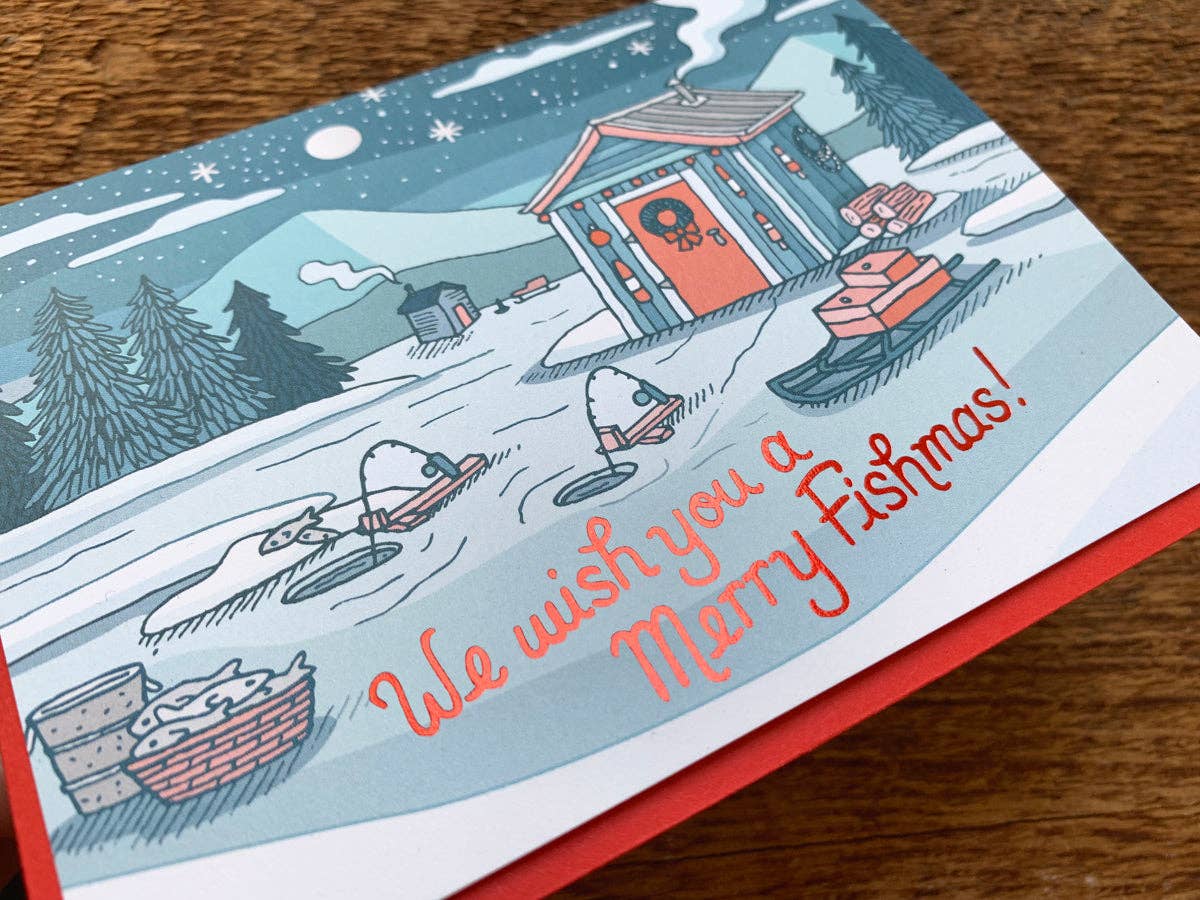Merry Fishmas Card