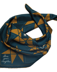 Silk Scarf - “Love Your Neighbor” - Square Neck & Hair Scarf