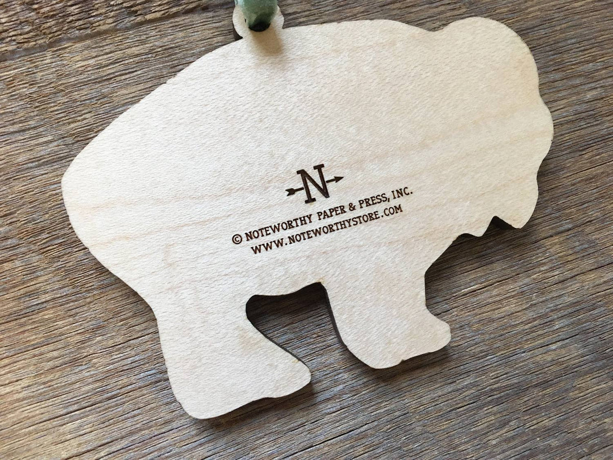 Bison Ornament