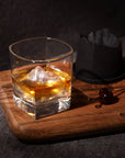 Glacier Rocks® Mountain Ice Mold and Crystal Whiskey Glass