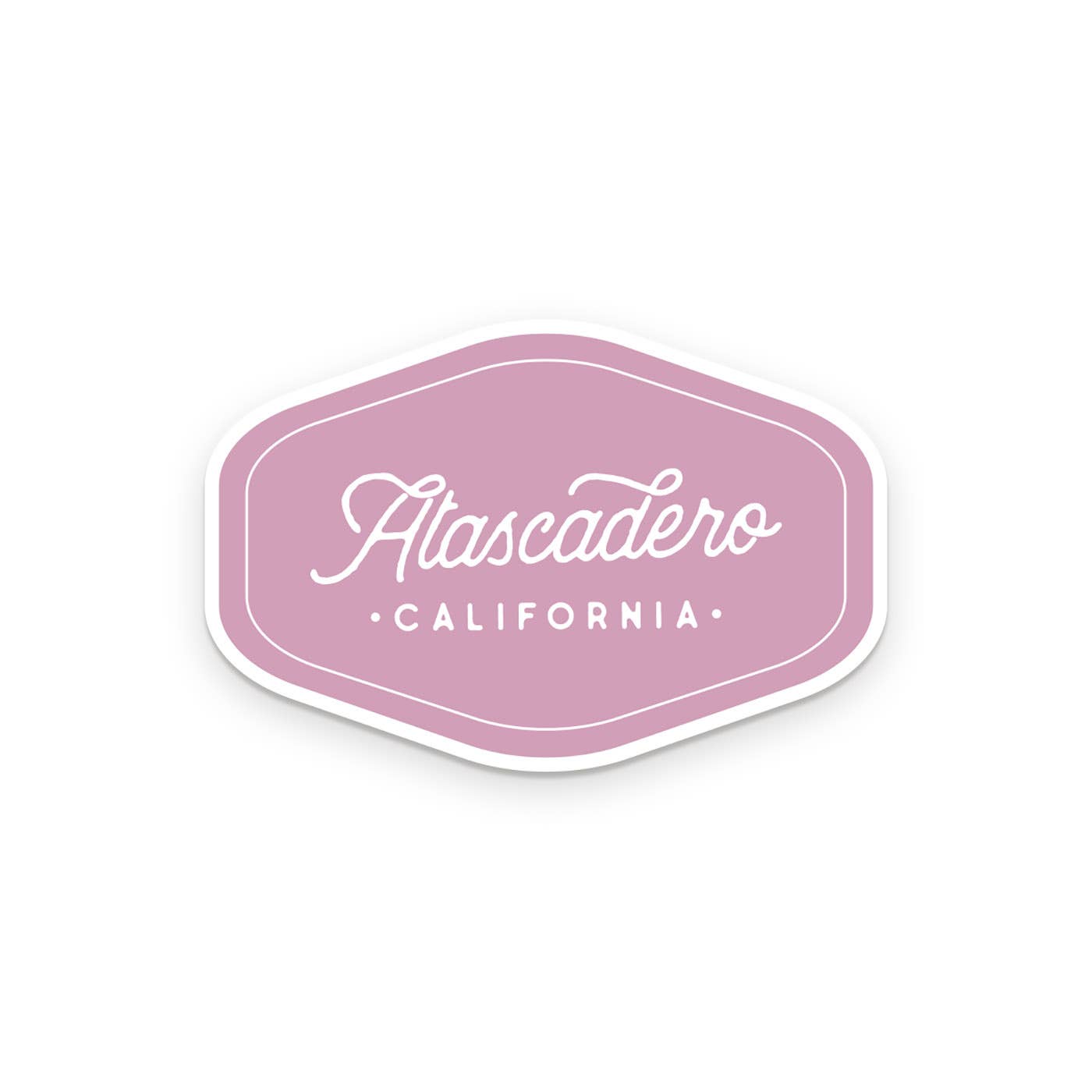 Philipsburg Stamp Sticker Script Sticker