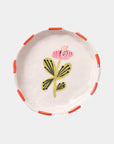 Flower Trinket Tray-Ceramic Trinket Ring Dish-Jewelry Tray