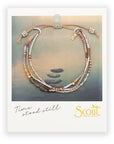 Mixed Media Bracelet - Magic/Labradorite/Gold