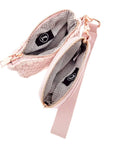 Wonderlust Woven Dual Pouch Wristlet