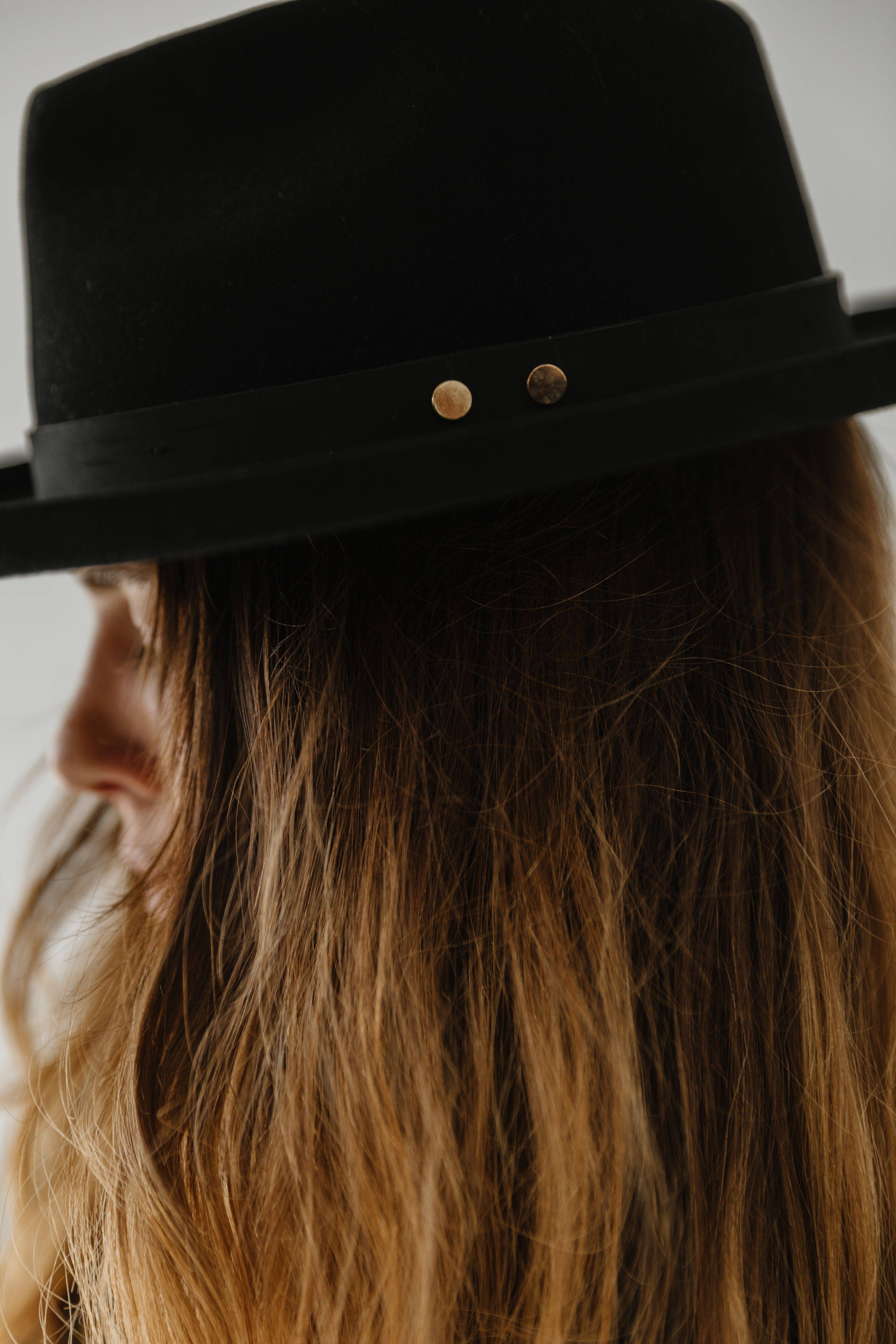Luca Pencil Brim Teardrop Fedora - Gigi Pip