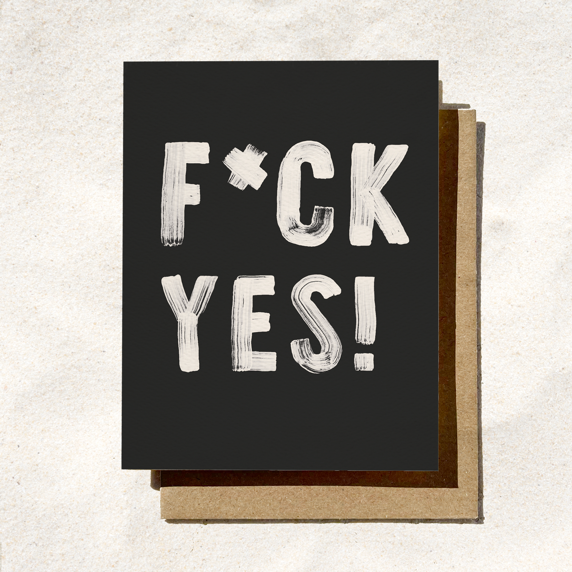 F*ck Yes Card | Funny Congratulations Card  | Curse Card