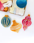 Mini Christmas Bauble Felting Craft Kit