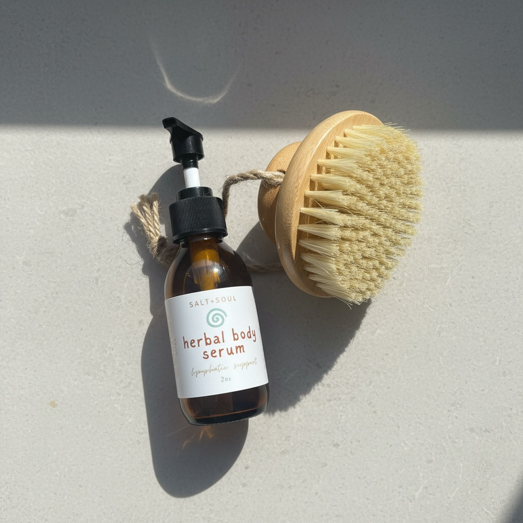 Lymphatic support body oil | Organic body serum