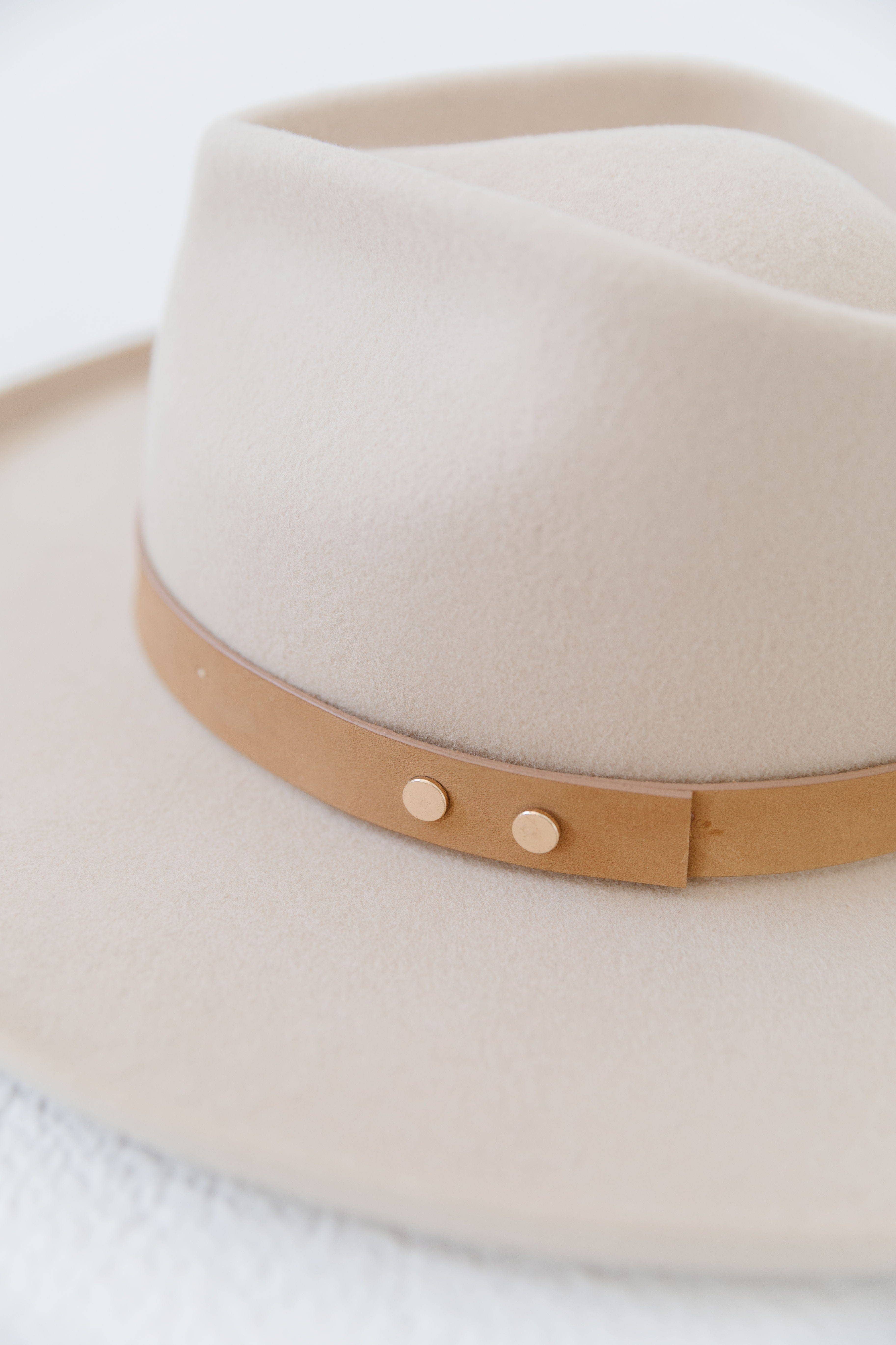 Luca Pencil Brim Teardrop Fedora - Gigi Pip