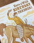 Birthday Pardner Card