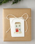Red Door House Mini Notecard