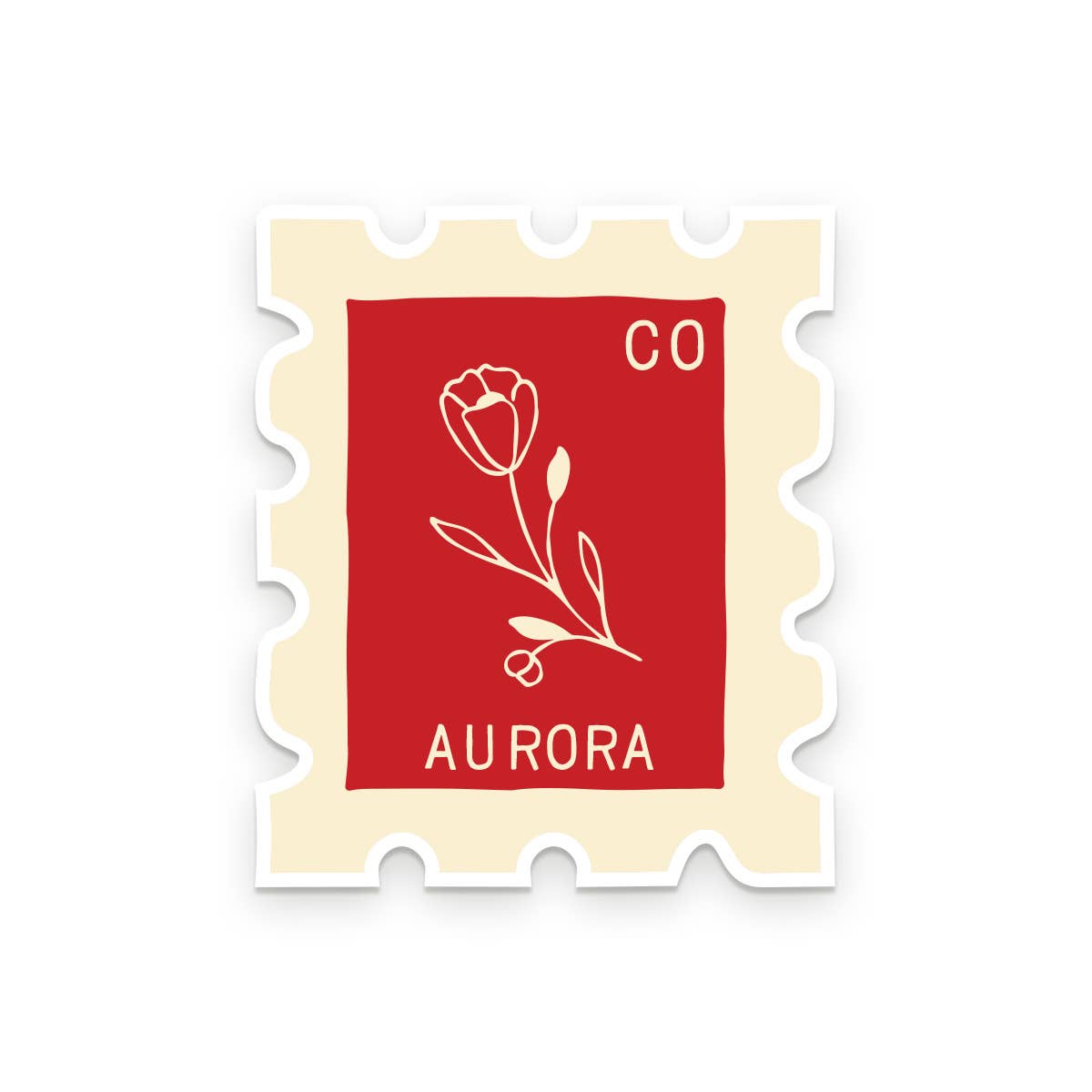 Philipsburg Stamp Sticker