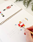 Nutcracker watercolor workbook