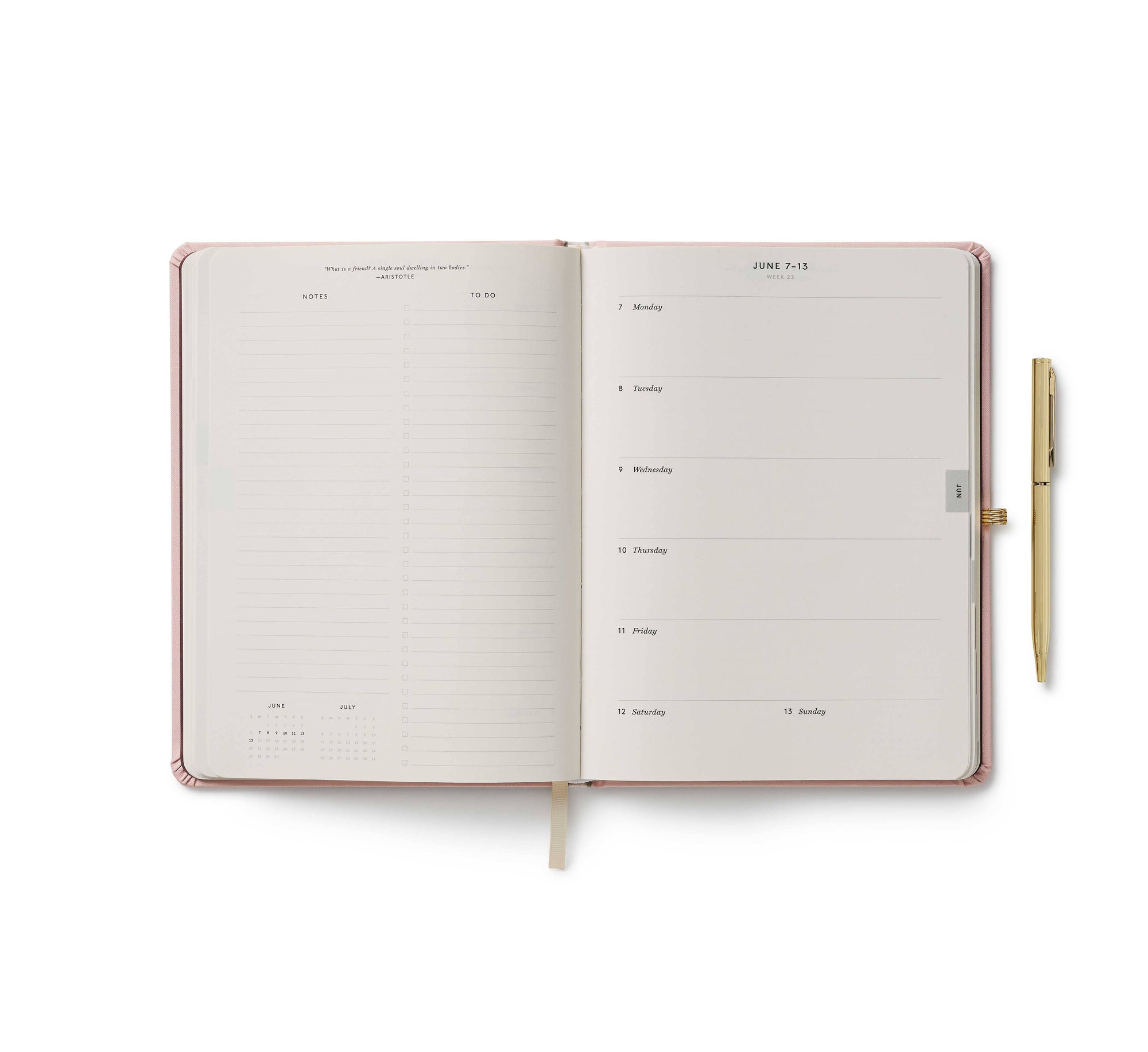 2027 Paisley 12-Month Hardcover Planner with Pen