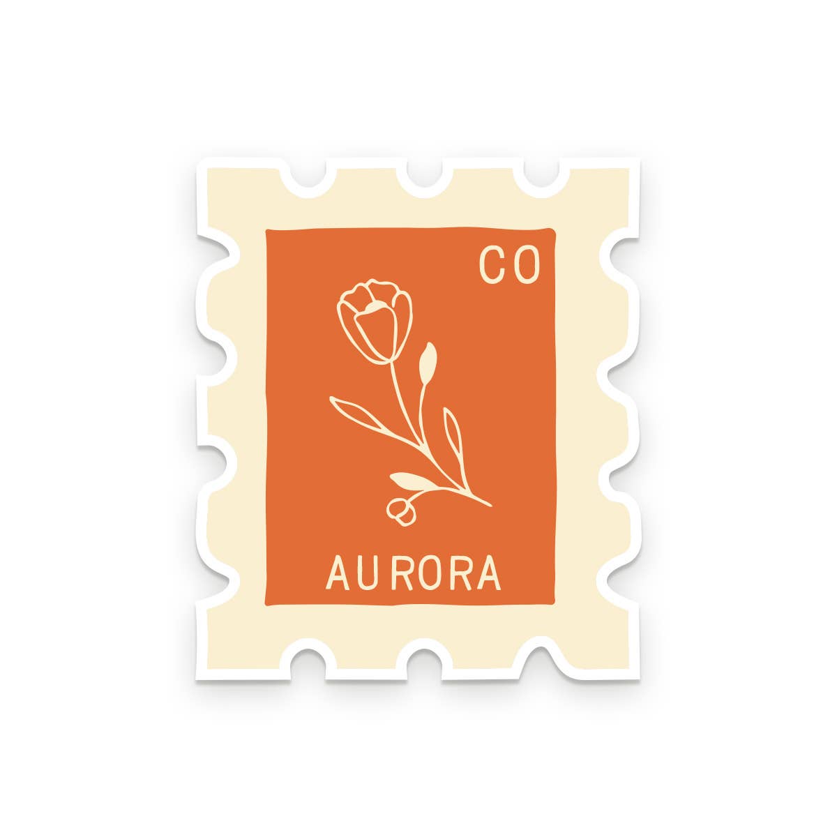 Philipsburg Stamp Sticker