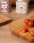 Italian Olivewood Charcuterie and Cheese Board - Rope Handle