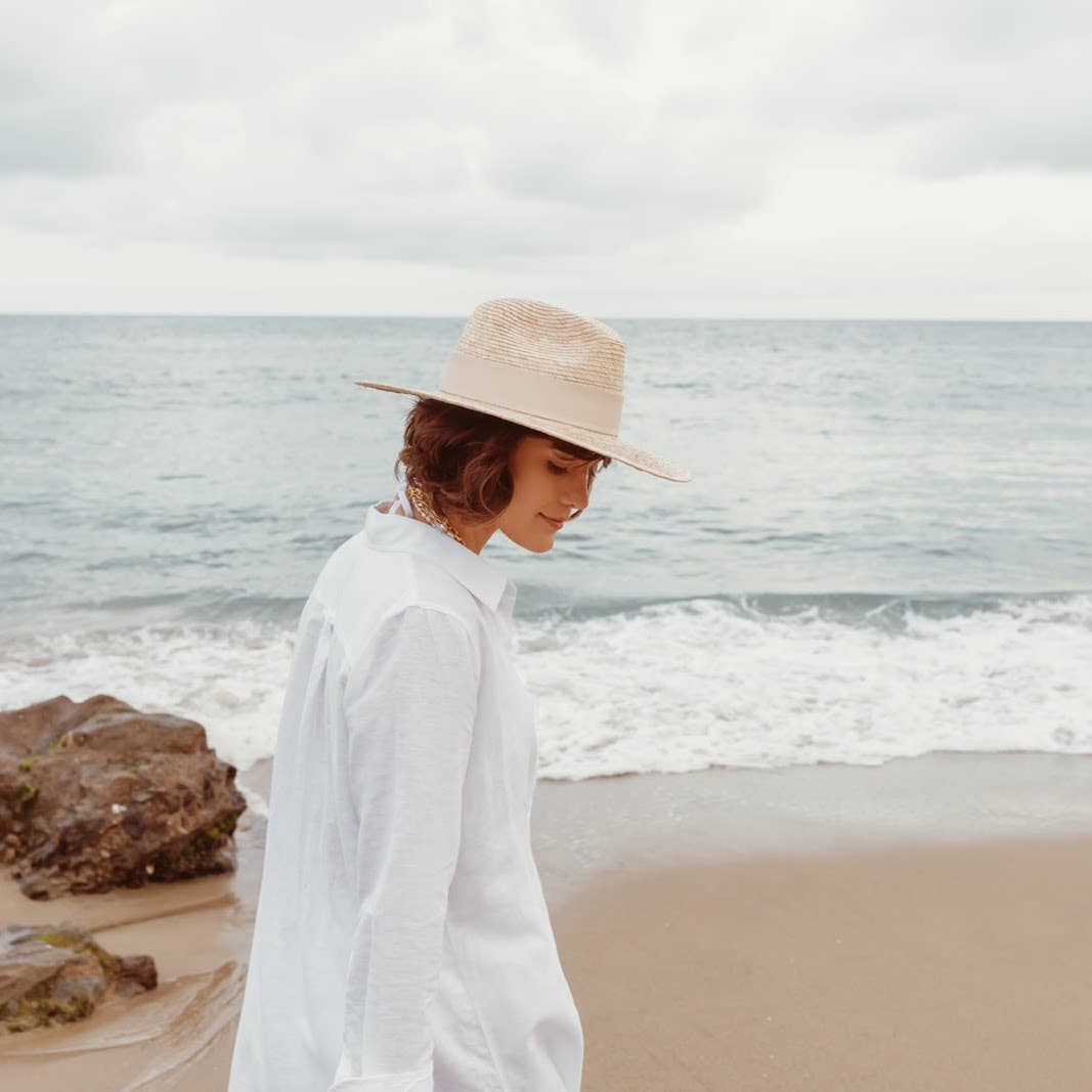 San Cristobal straw hats for womens beachwear, straw fedora