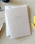Celebrate paintable notecards