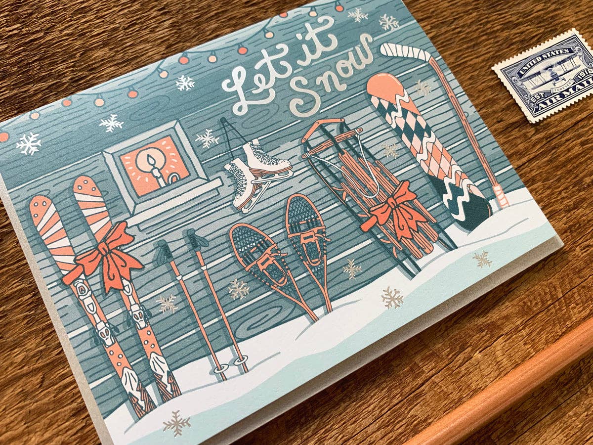 Let It Snow Card