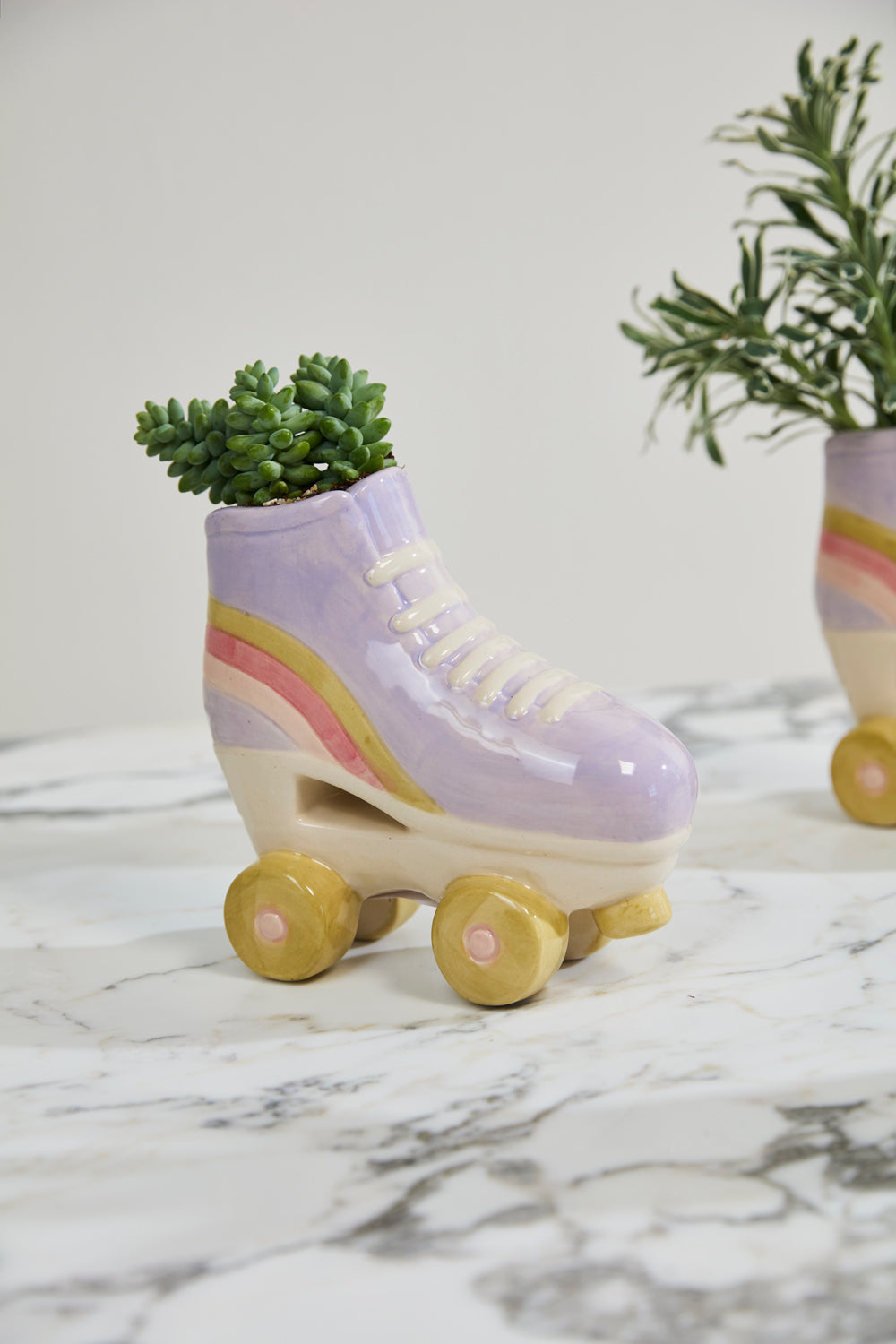 Rollerskate Planter
