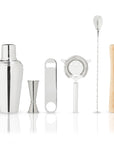 Stainless Steel Travel Barware Set of 7