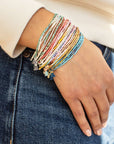 Chromacolor Miyuki Bracelet Trio - Bronze Multi/Gold