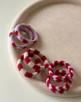 Valentine's Day Seamless Hair Ties (Set of 6)
