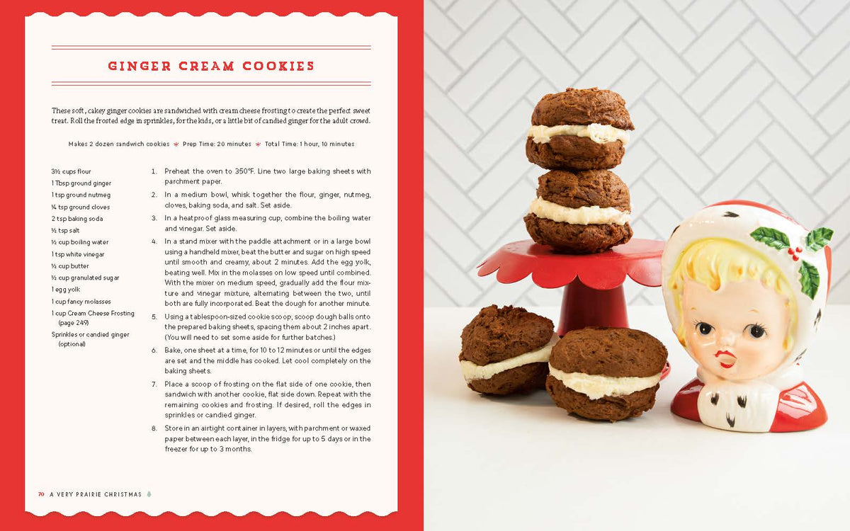 A Very Prairie Christmas Bakebook