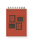 Custom City Stamp Mini Jotter Notebook