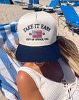 Take it Easy Vintage Trucker Hat