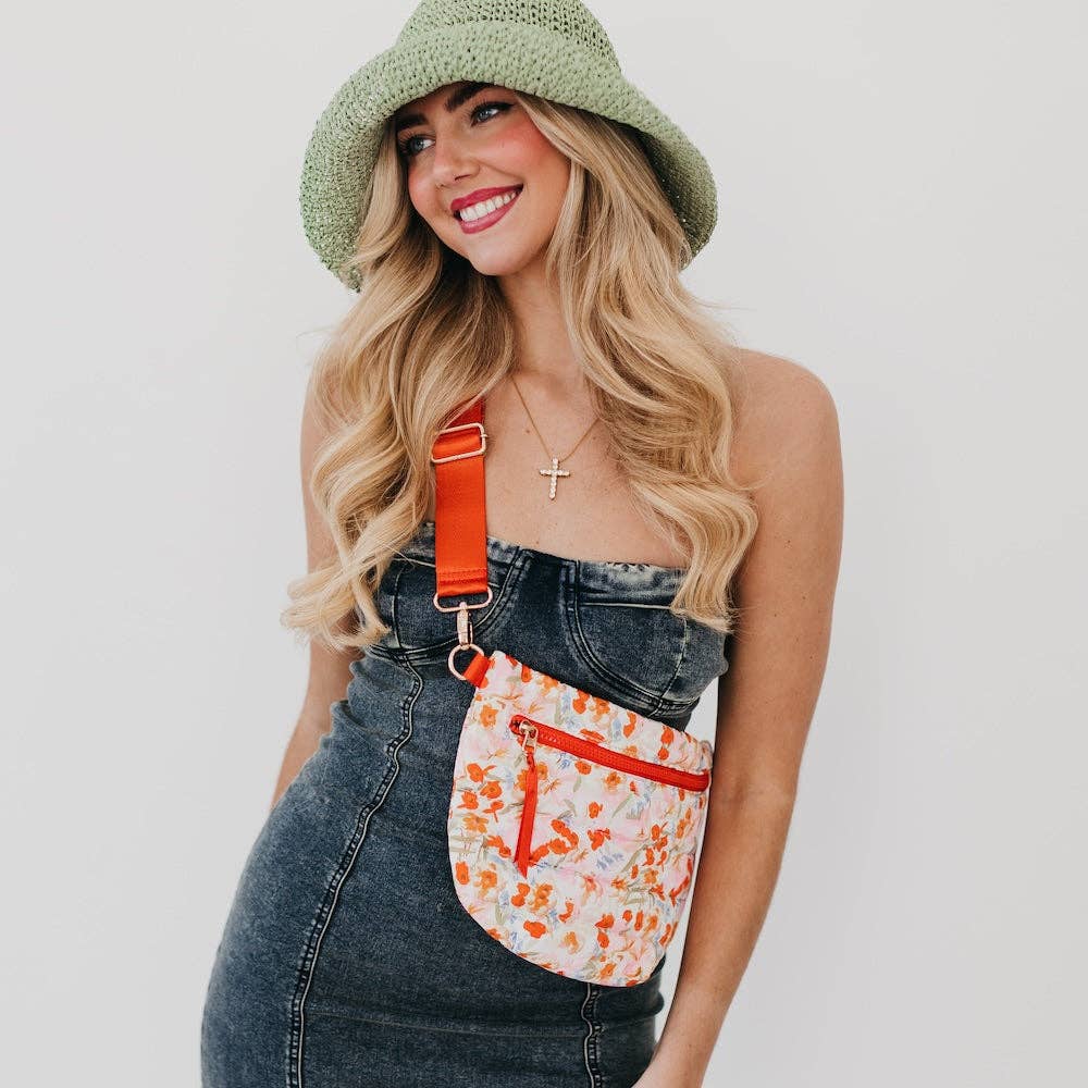 Jolie Puffer Black Bum Bag