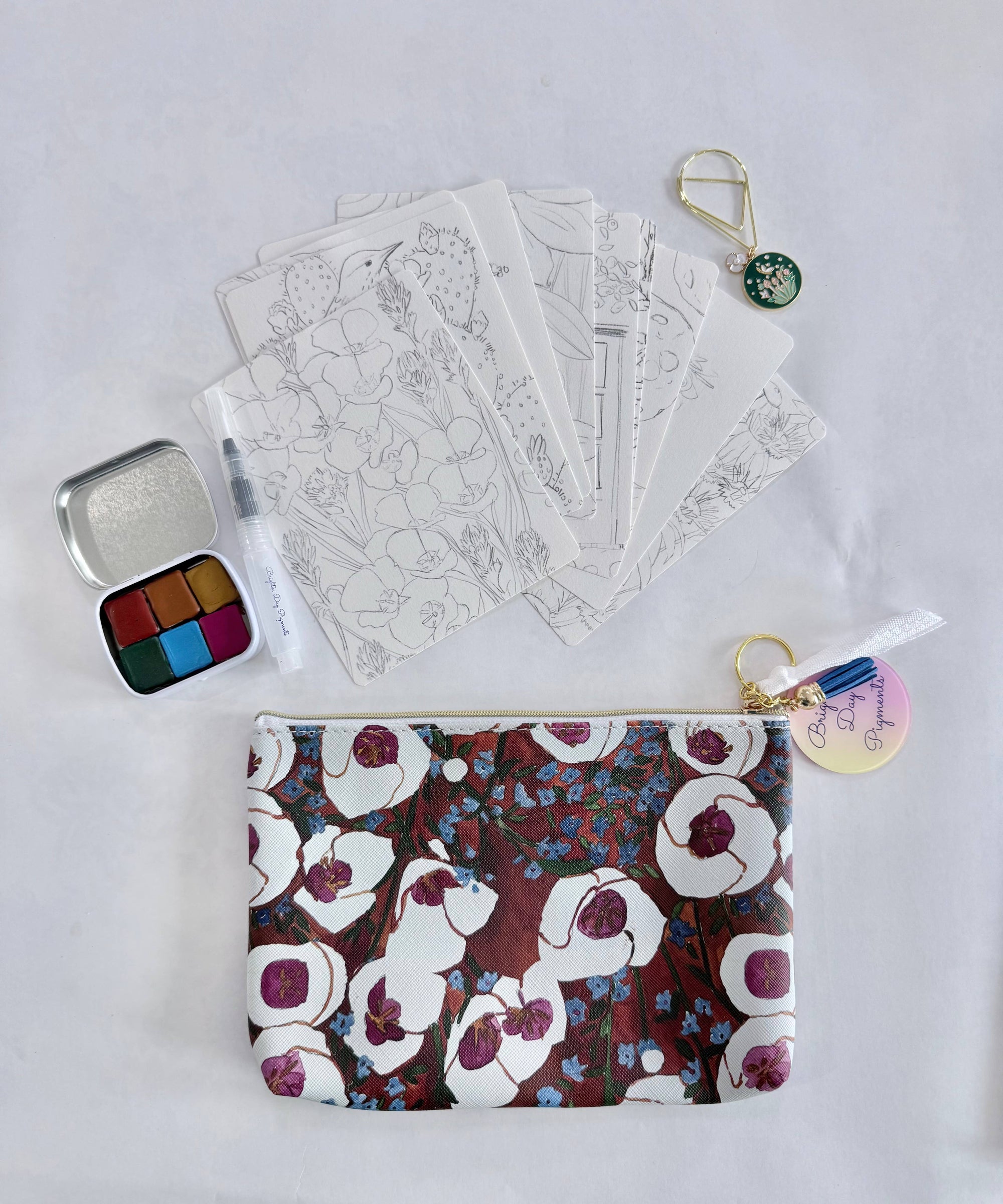 Early Tones-Handmade Watercolor Postcard Painting Kit - Nancy Andruk Olson