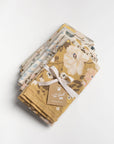 Homebody Cotton Linen Tea Towel | Gold Meadow Floral