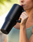 Black HydroJug 40 oz Traveler Tumbler