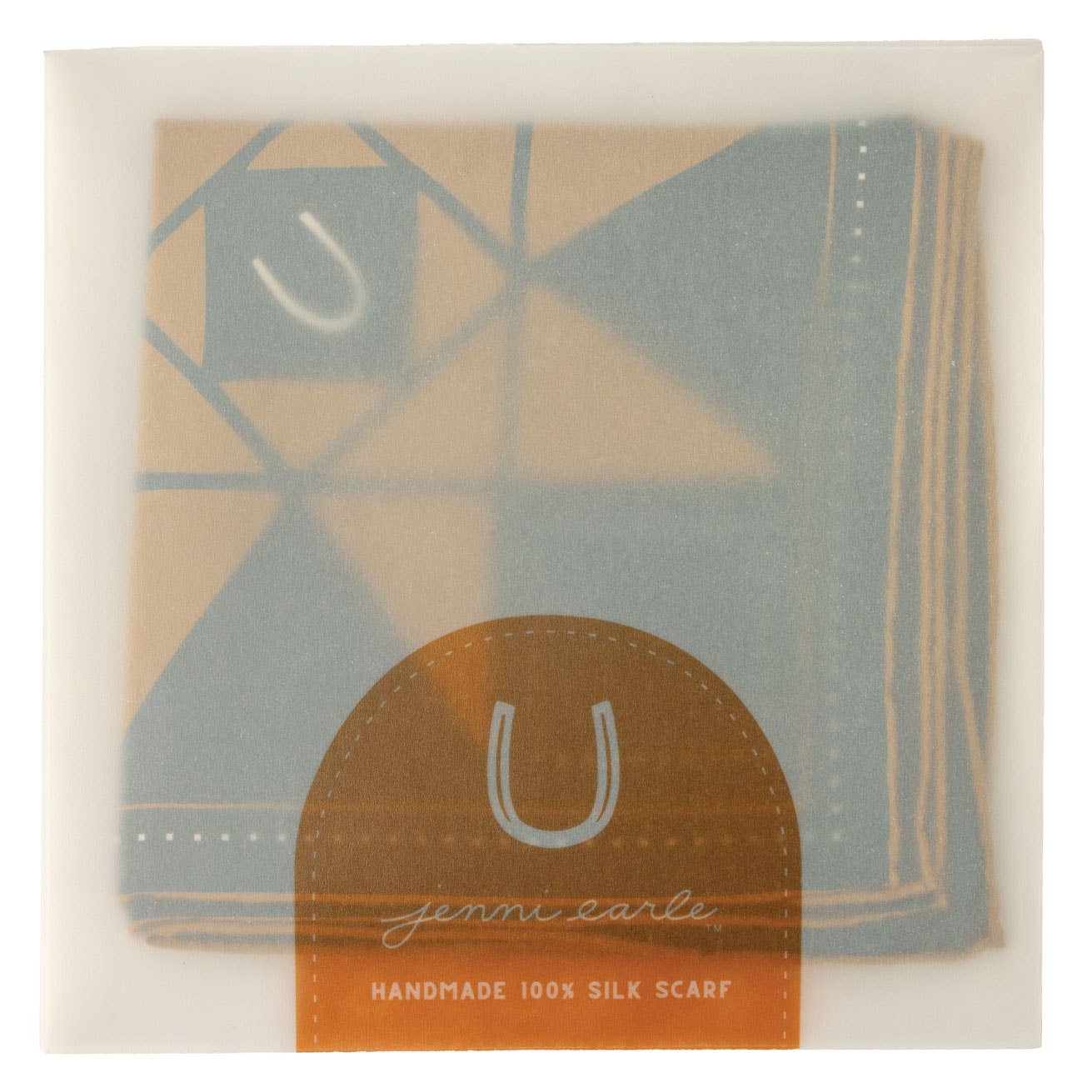 Silk Scarf - “Love Your Neighbor” - Square Neck &amp; Hair Scarf