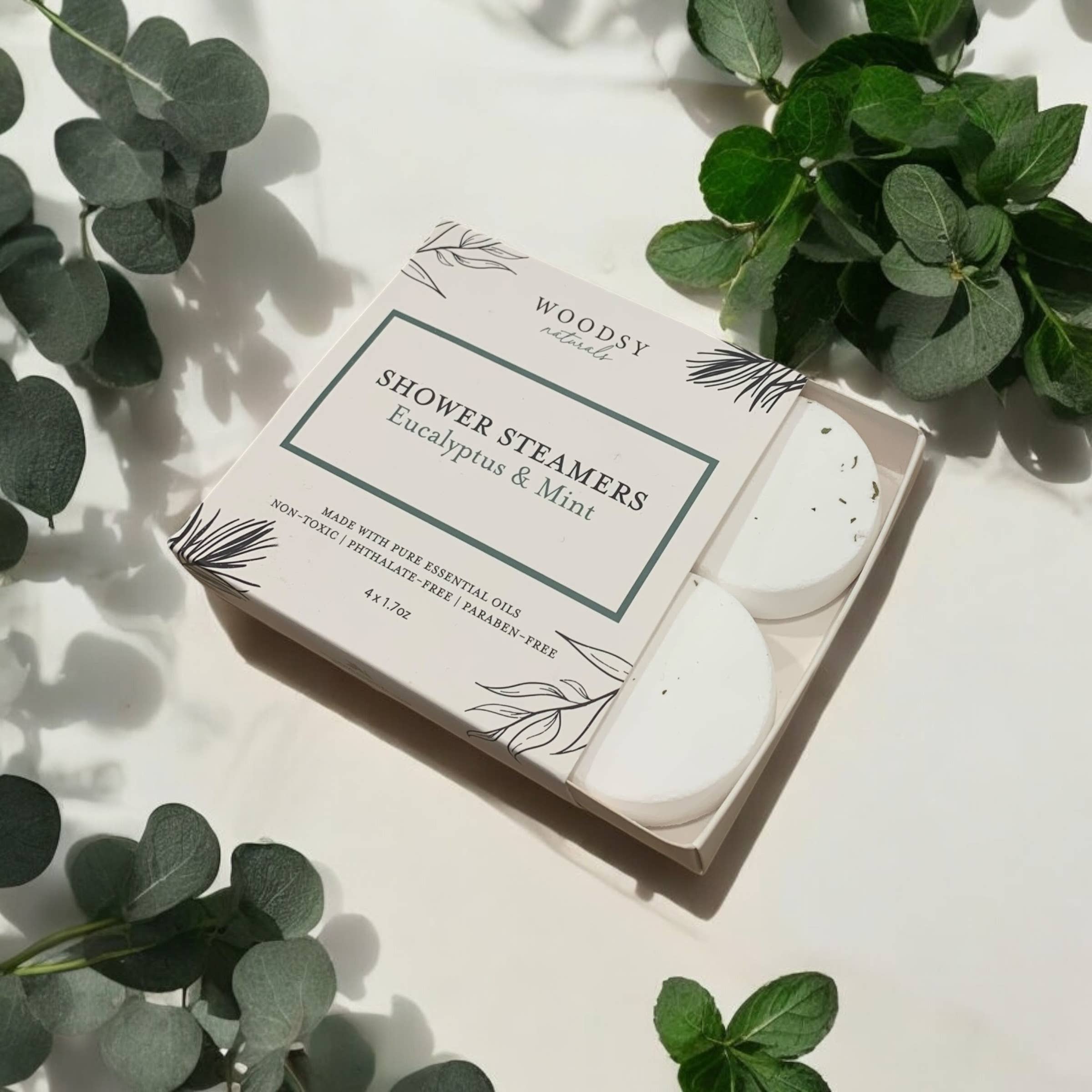 Eucalyptus &amp; Mint l Shower Steamer Gift Set