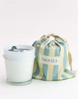 Striped Bagged Candle