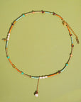 18K Handmade  Bohemian Beaded Stack Necklaces