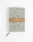 Daydreamer Linen Sketchbook - Embossed Green Floral Journal