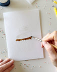 Celebrate paintable notecards