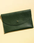 Envelope Pouch - Kelp Leather