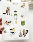 Build sticker sheets