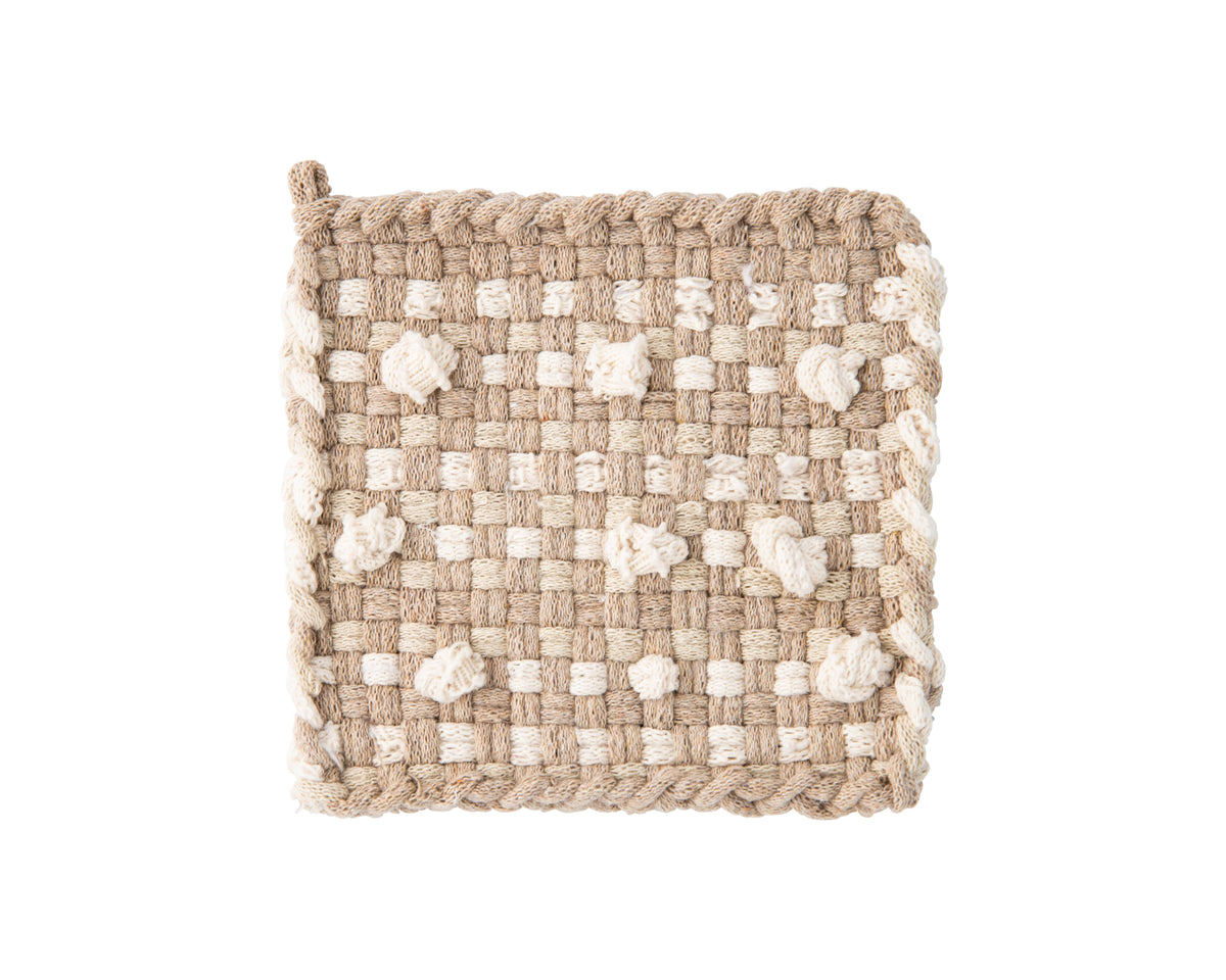 Wave Collection in Flax and Winter White