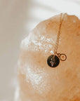 Wildflower Necklace with Mustard Seed