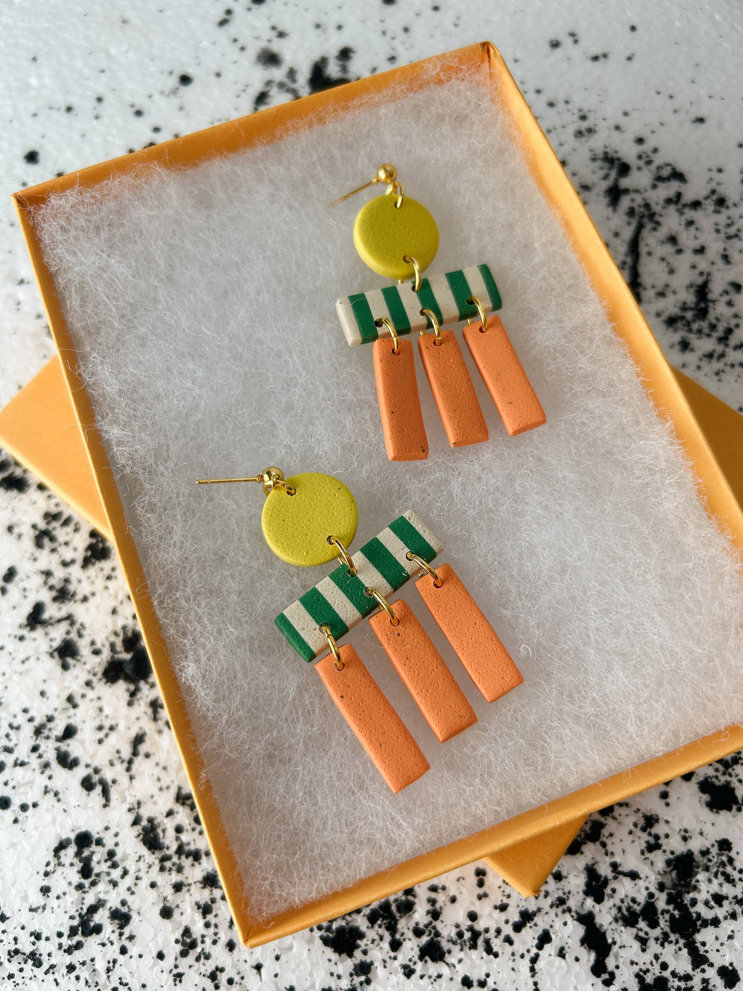 Lemon Lee Clementine Cabana Earrings