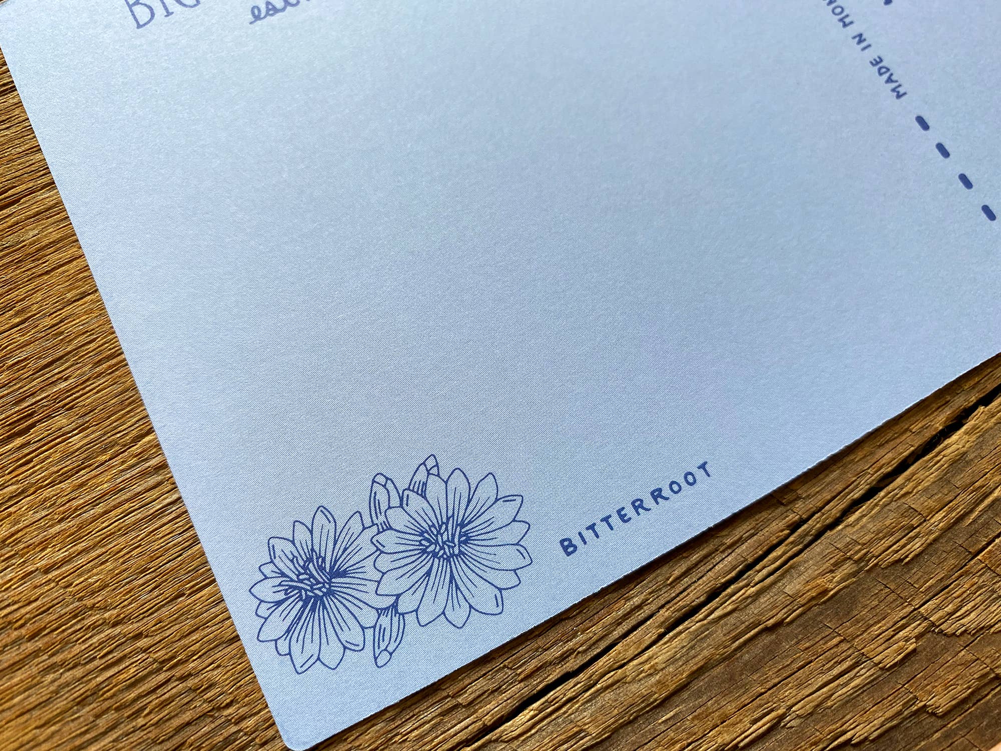 Montana Map Postcard